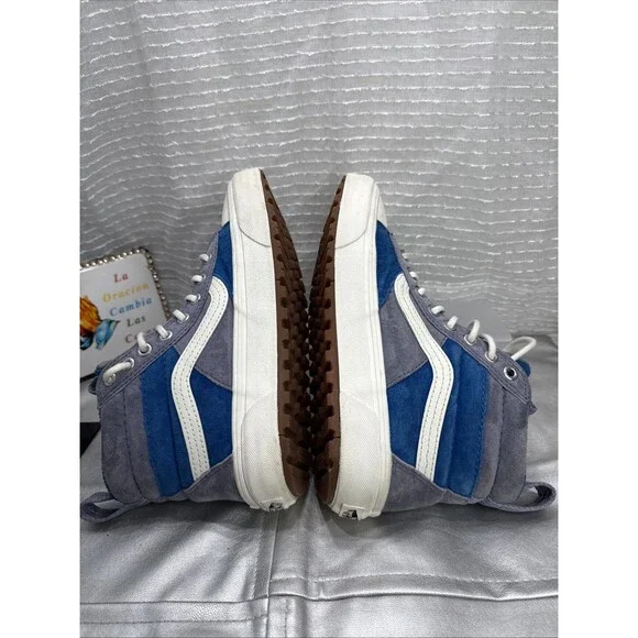 (C2) Vans Off the Wall High Top Suede HEIQ ECO DRY Shoes Sz M 6 / W 7.5 - Picture 10 of 13